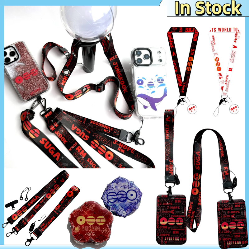 Musical Instrument Gong - BTS RJINHIT ARIRANG Crossbody Lanyard Adjustable