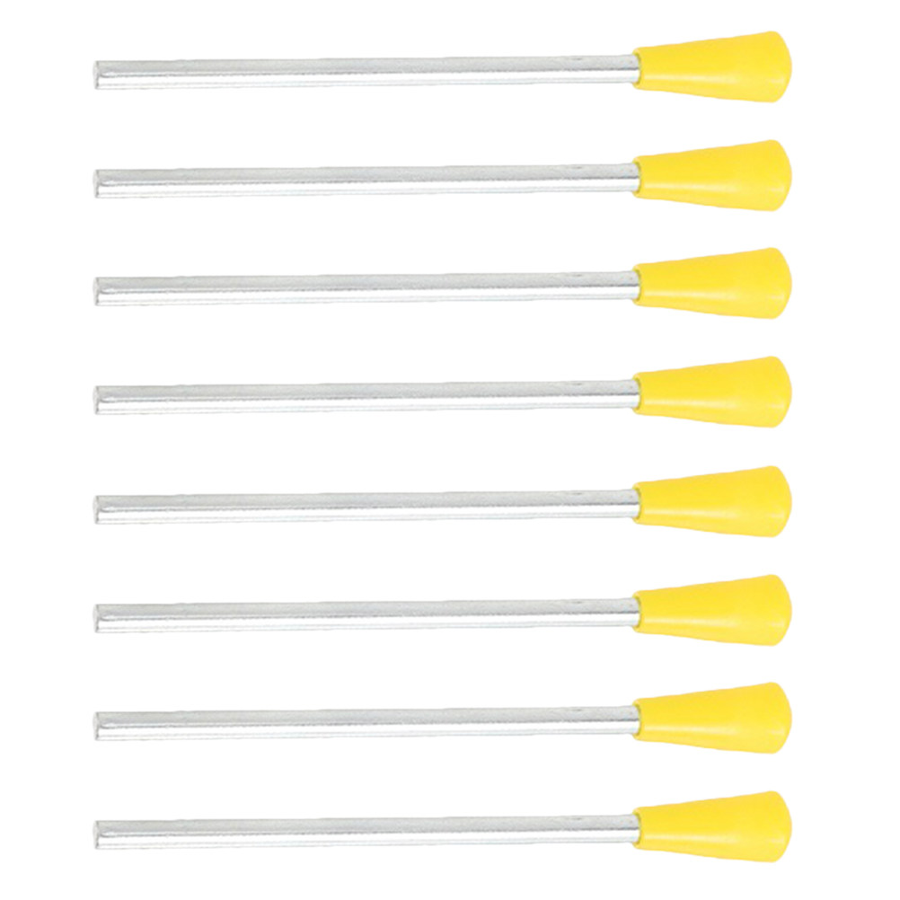 Musical Instrument Gong - 8Pcs Triangle Iron Sticks High Durability