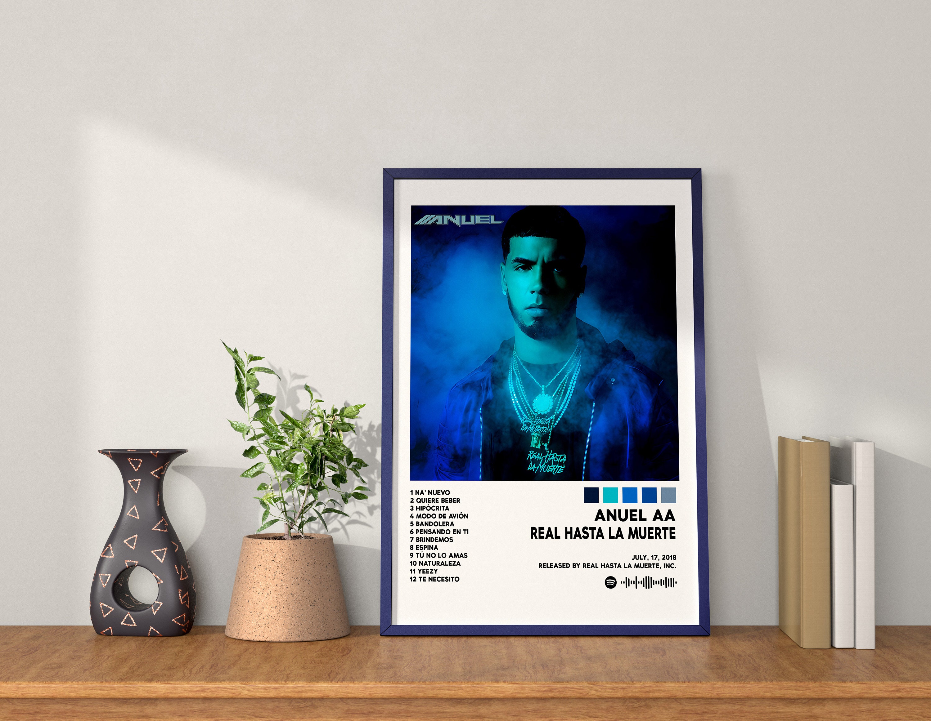 Anuel AA Tracklist Hasta La Mu - Musical Instrument Painting のレビューと価格