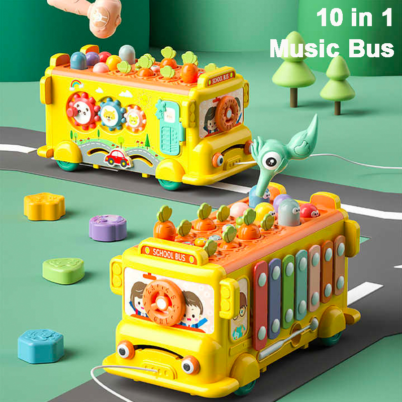 10 in 1Multifunction Xylophone - Musical Instrument Gif のレビューと価格