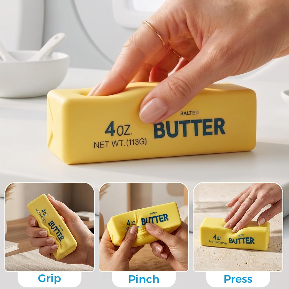 Butter Squishy Soft Slow Risin - Musical Instrument Gong のレビューと価格