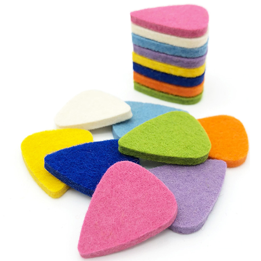 12pcs Color Felt Picks 3.5mm T - Musical Instrument Gif のレビューと価格
