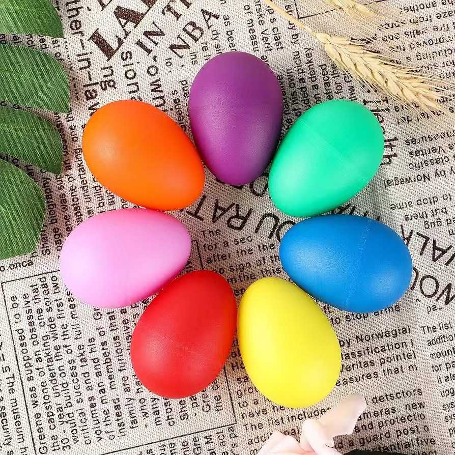 2Pcs Plastic Egg Shakers Percu - Musical Instrument Gif のレビューと価格