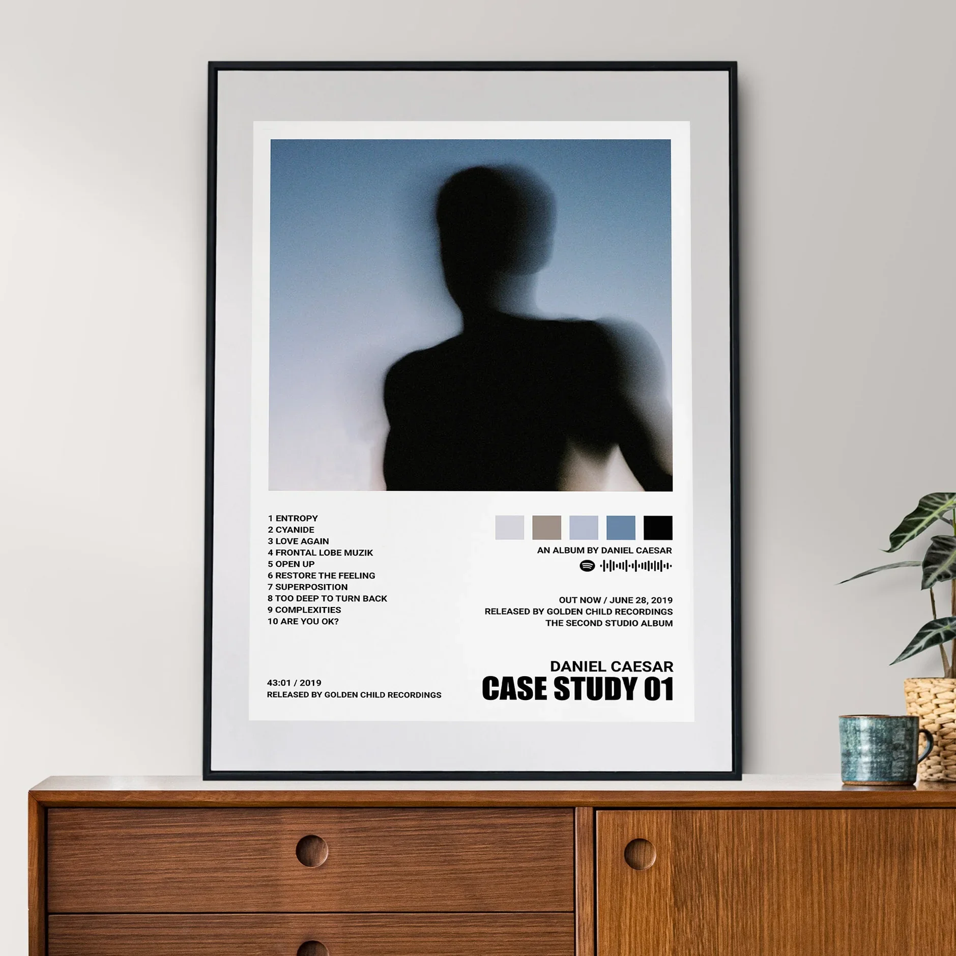 Daniel Caesar Singer Music Alb - Musical Instrument Painting のレビューと価格