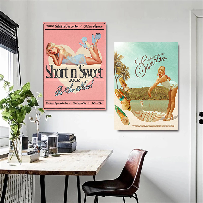 Sabrina Carpenter Short N Swee - Musical Instrument Painting のレビューと価格