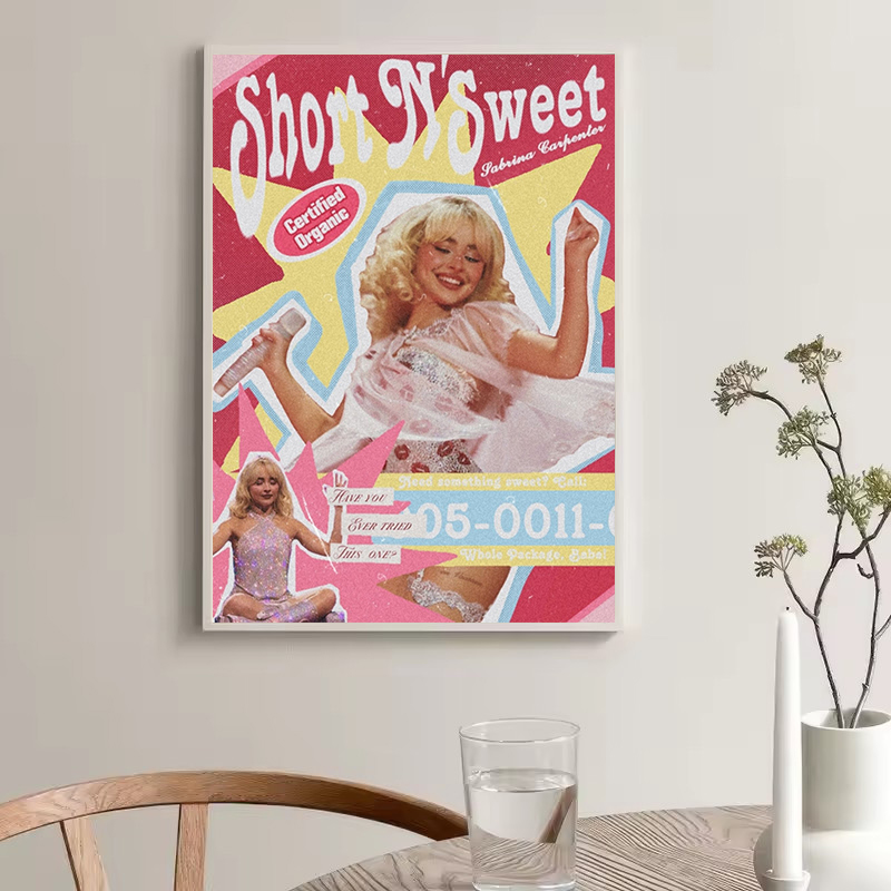 Sabrina Carpenter Short N Swee - Musical Instrument Painting のレビューと価格