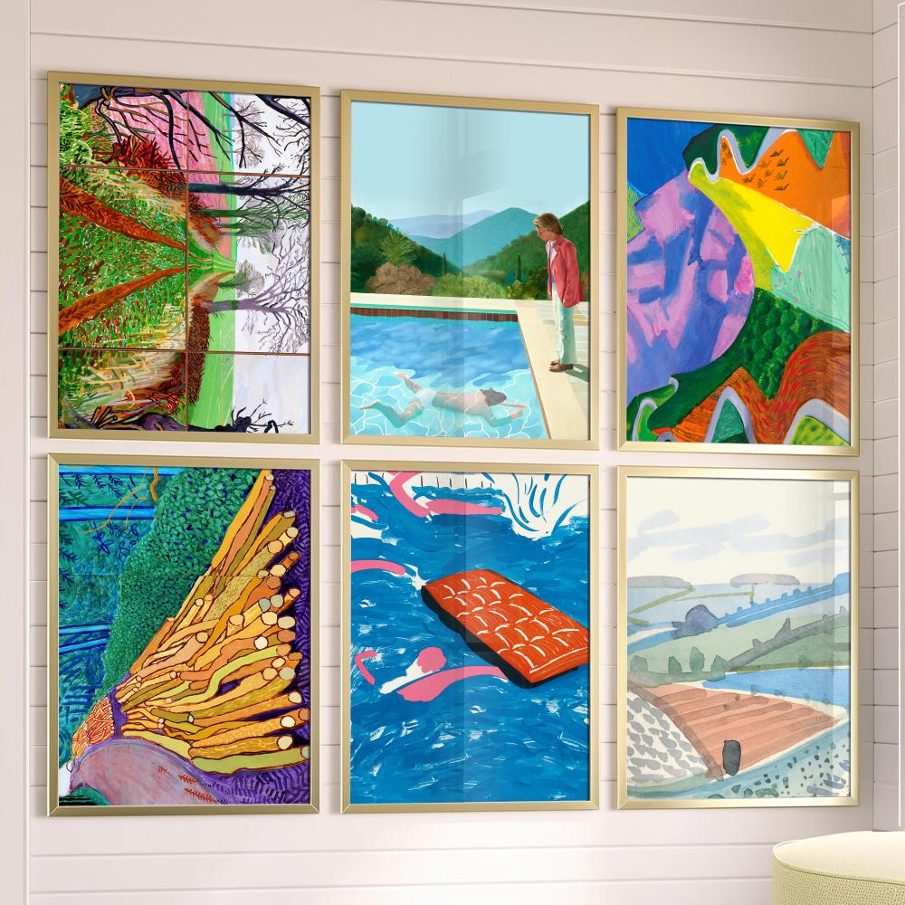 Art David Hockney Poster Music - Musical Instrument Painting のレビューと価格