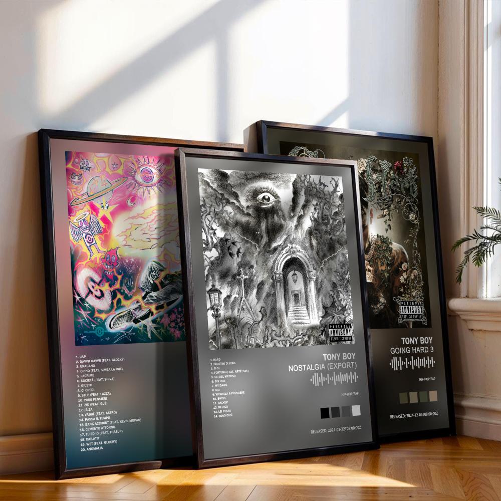 Tony Boy  Poster Music Album C - Musical Instrument Painting のレビューと価格