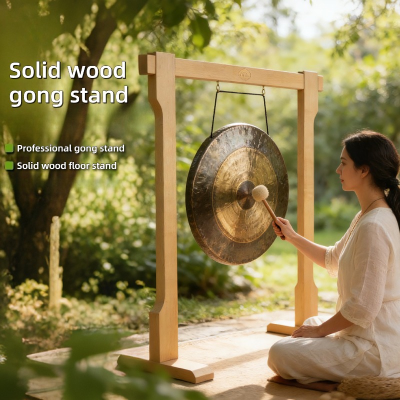 Solid Wood Bolded Gong Stand P - Musical Instrument Gong のレビューと価格