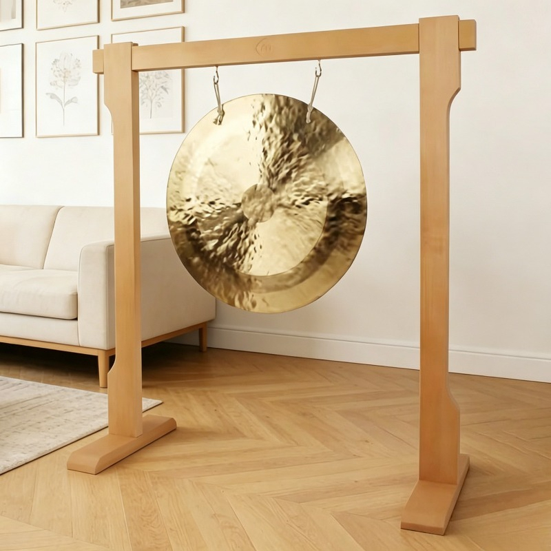 Solid Wood Bolded Gong Stand P - Musical Instrument Gong のレビューと価格
