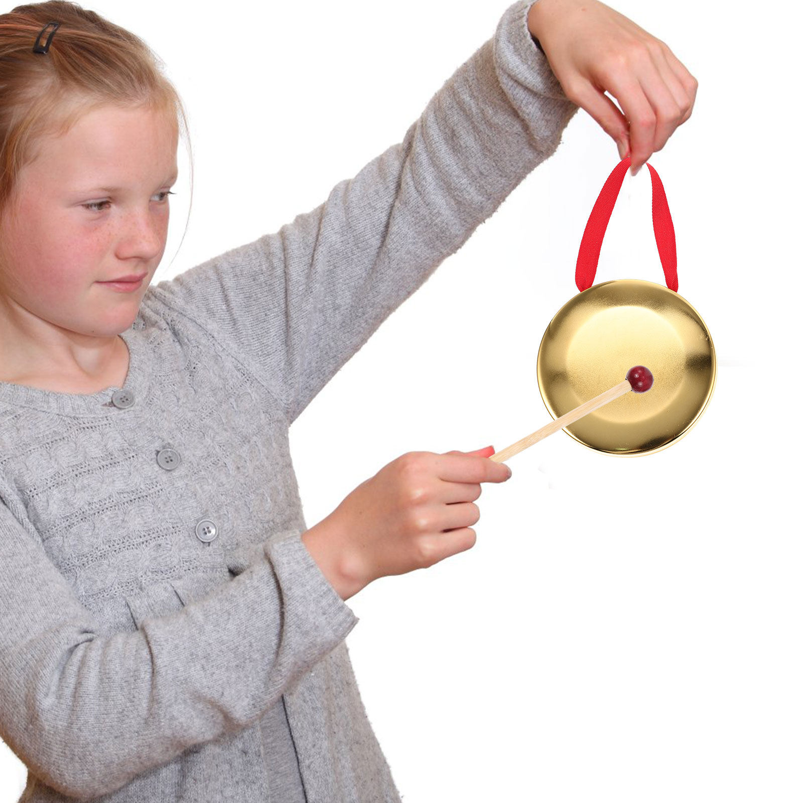 1Set Hand Held Gong Small Meta - Musical Instrument Gong のレビューと価格