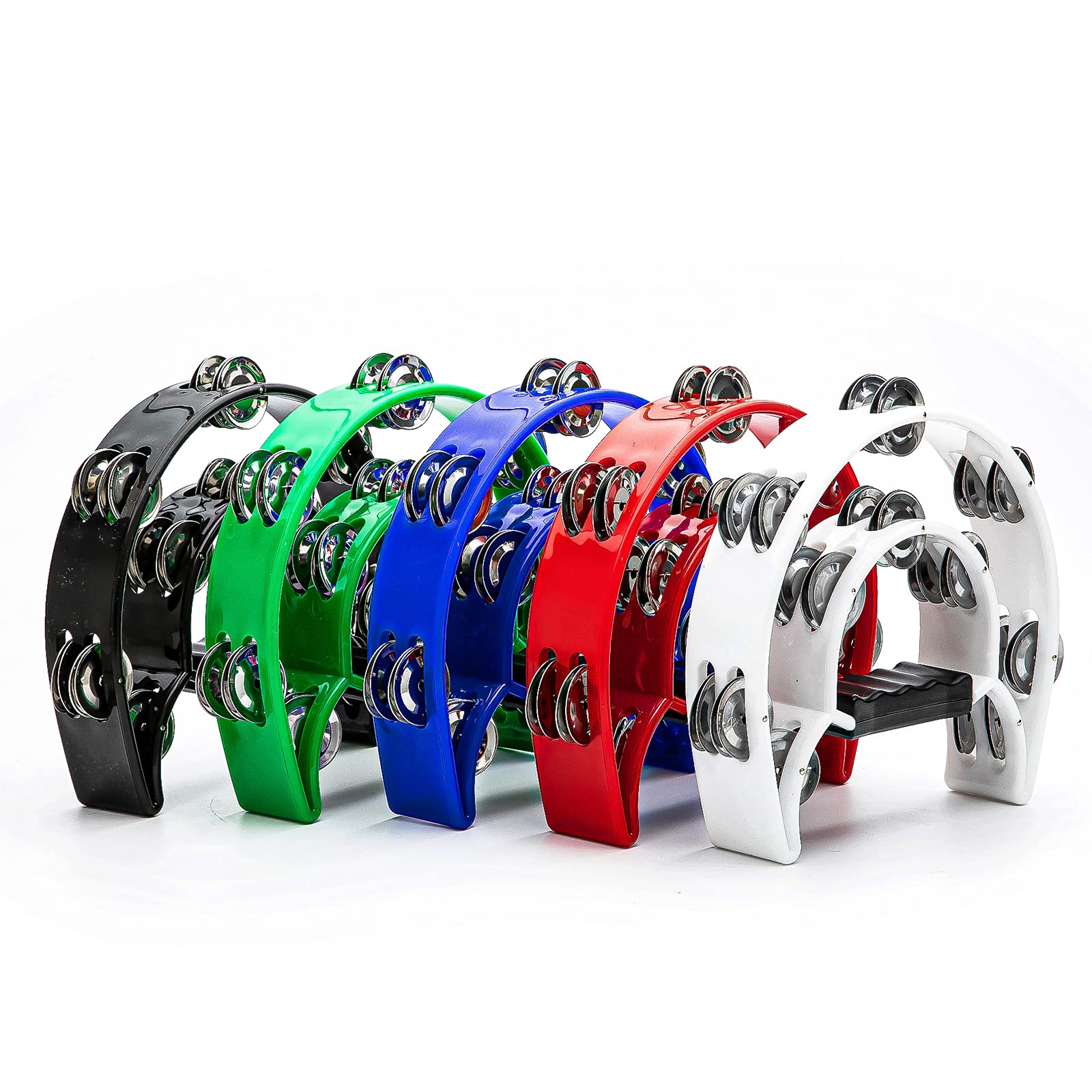 Tambourine Double Row Metal Ji - Musical Instrument Gif のレビューと価格