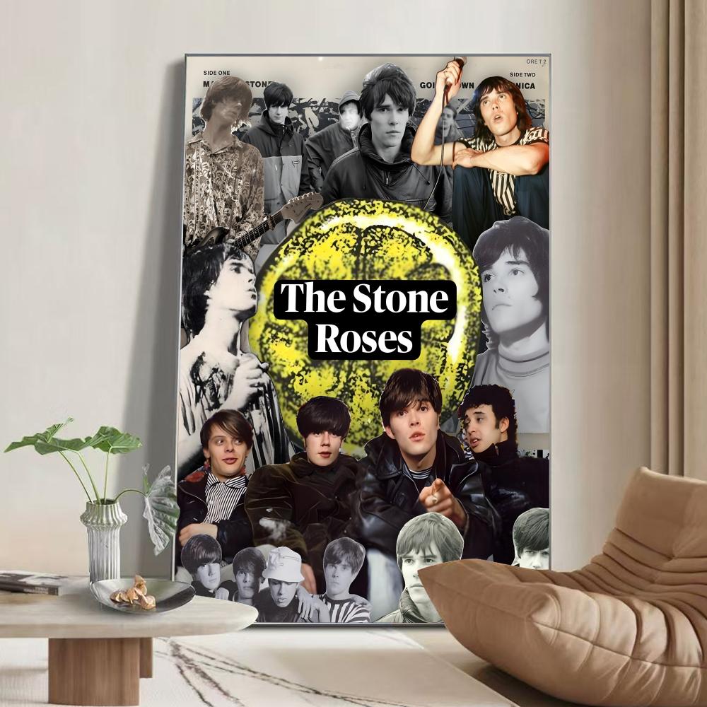 Music T-The S-Stone R-Roses Po - Musical Instrument Painting のレビューと価格