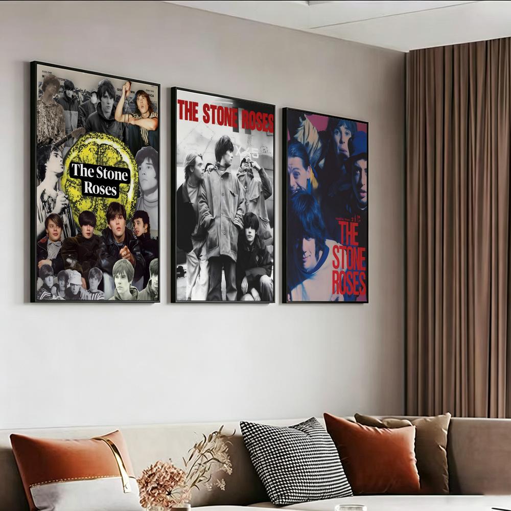 Music T-The S-Stone R-Roses Po - Musical Instrument Painting のレビューと価格