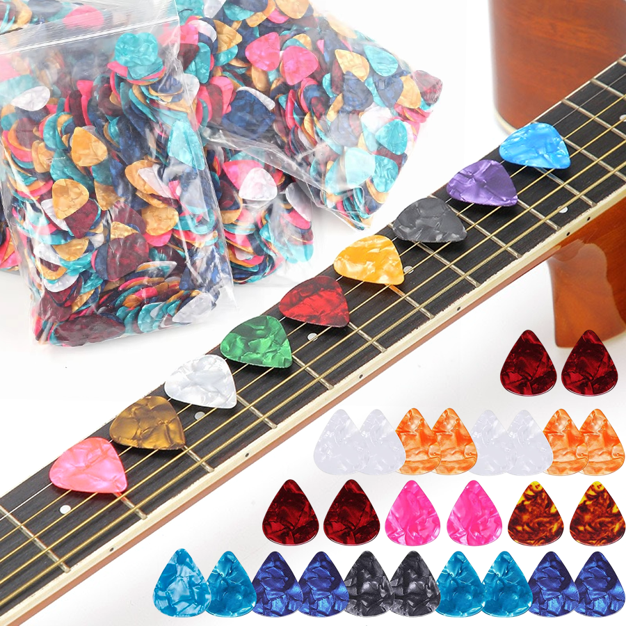 20-50pcs Boxed Celluloid Guita - Musical Instrument Gif のレビューと価格