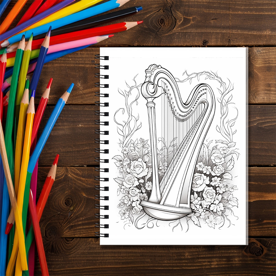 Vintage Grand Piano Musical In - Musical Instrument Coloring Pages のレビューと価格