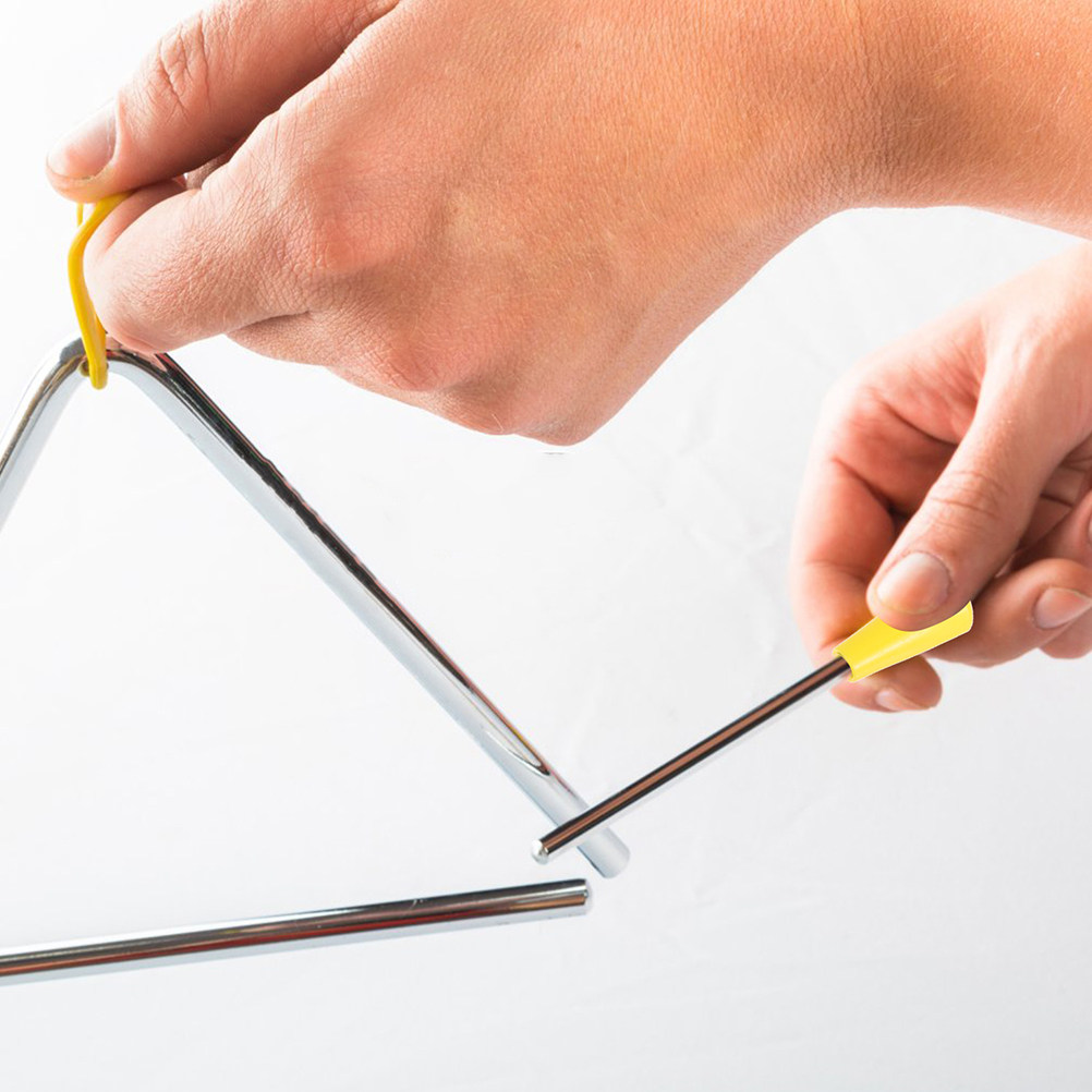 8Pcs Triangle Iron Sticks High - Musical Instrument Gong のレビューと価格
