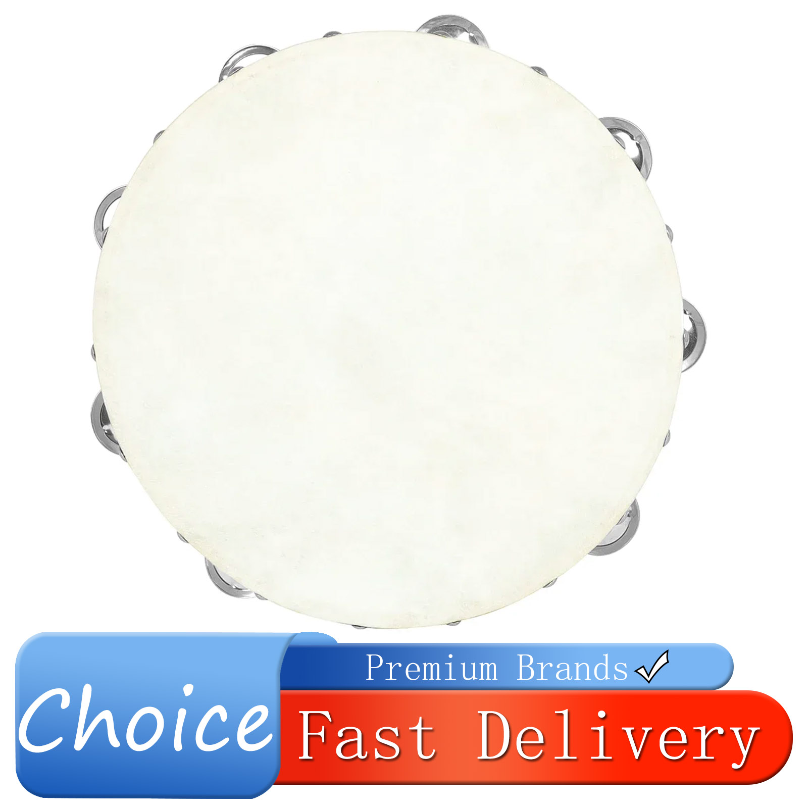 IRIN 10 Inches Tambourine Drum - Musical Instrument Gif のレビューと価格
