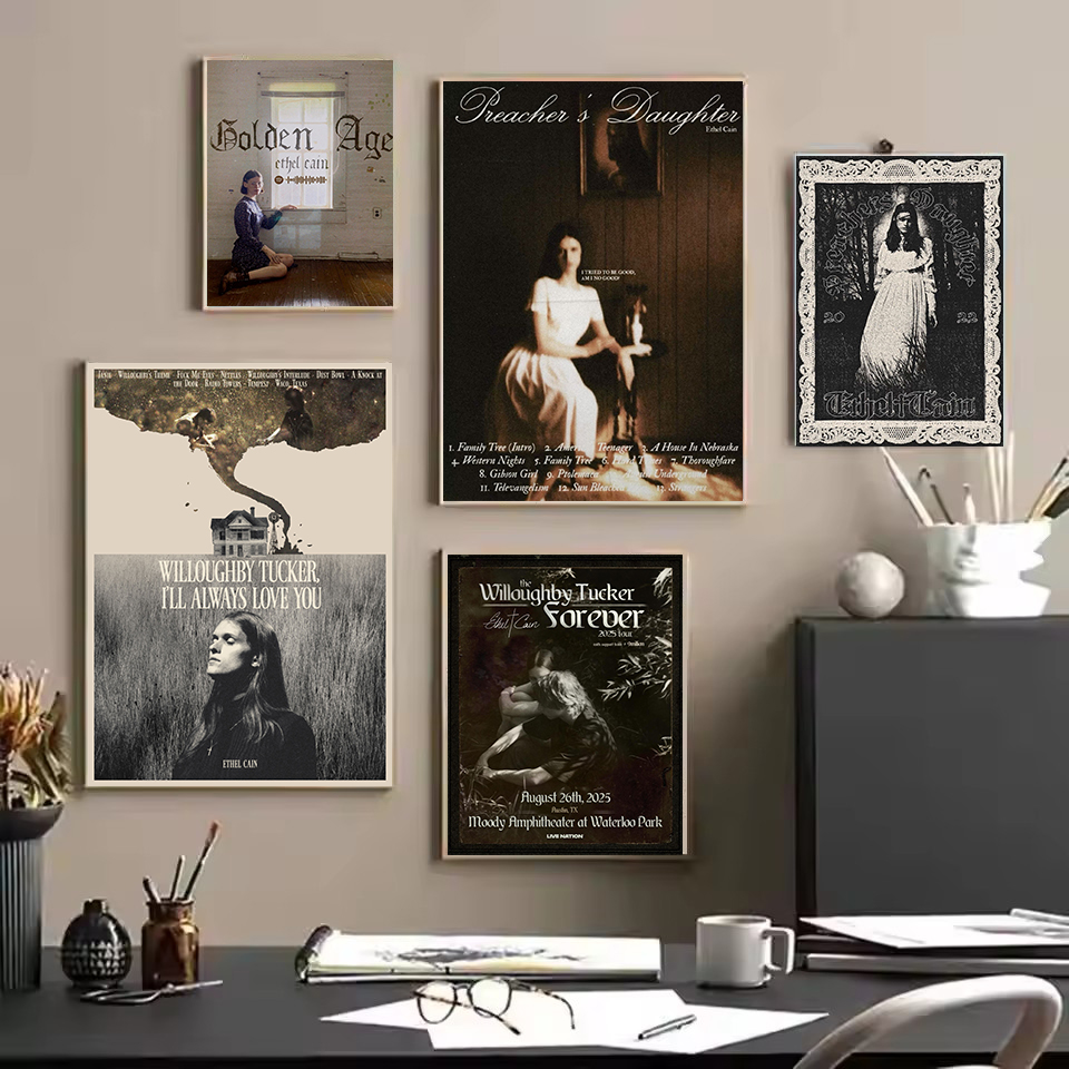 Vintage Singer E-Ethel Cain Mu - Musical Instrument Painting のレビューと価格