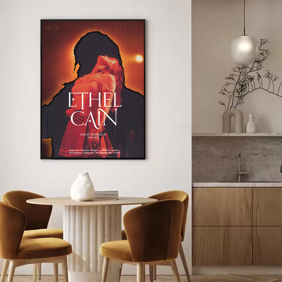 Vintage Singer E-Ethel Cain Mu - Musical Instrument Painting のレビューと価格