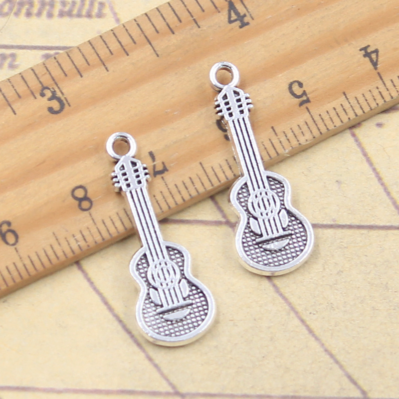 20pcs Charms Musical Instrumen - Musical Instrument Like Guitar のレビューと価格