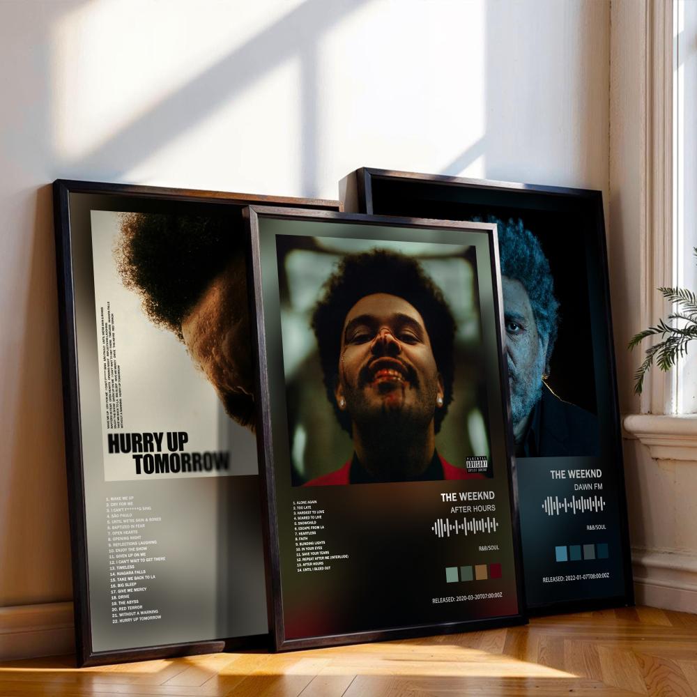 The Weeknd Poster Music Album  - Musical Instrument Painting のレビューと価格
